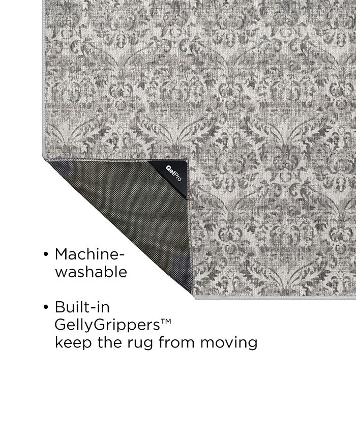 GelPro Nevermove Biscayne Plush Accent Rug, 24" x 34" Macy's