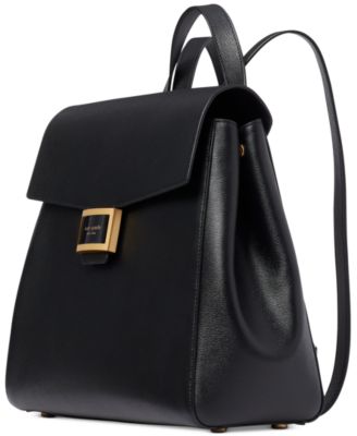 Kate Spade Black Textured Leather Backpack Kate Spade Black Textured Backpack main image 4