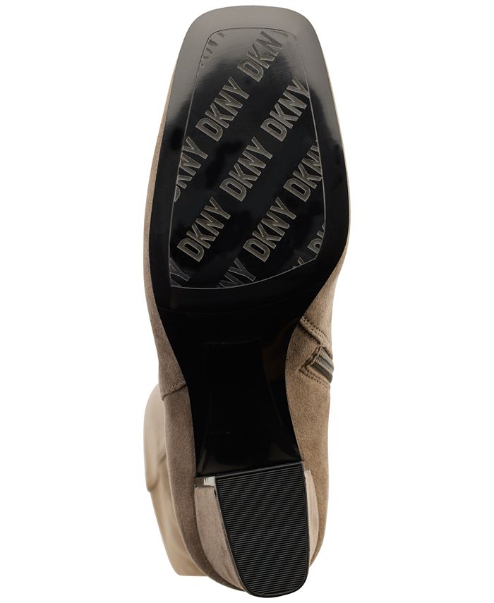 DKNY Women's Cilli SquareToe KneeHigh Dress Boots Macy's