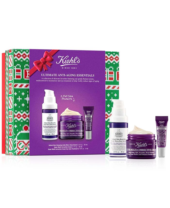 Kiehl's Since 1851 3Pc. Ultimate AntiAging Essentials Skincare Set