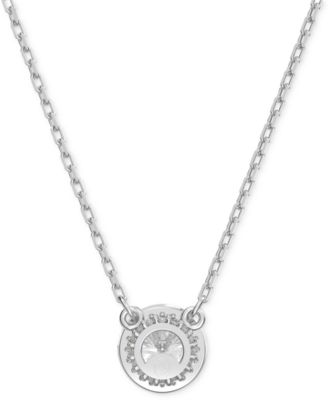 Silver-Tone Constella Crystal Pendant Necklace, 14-7/8" + 3" extender