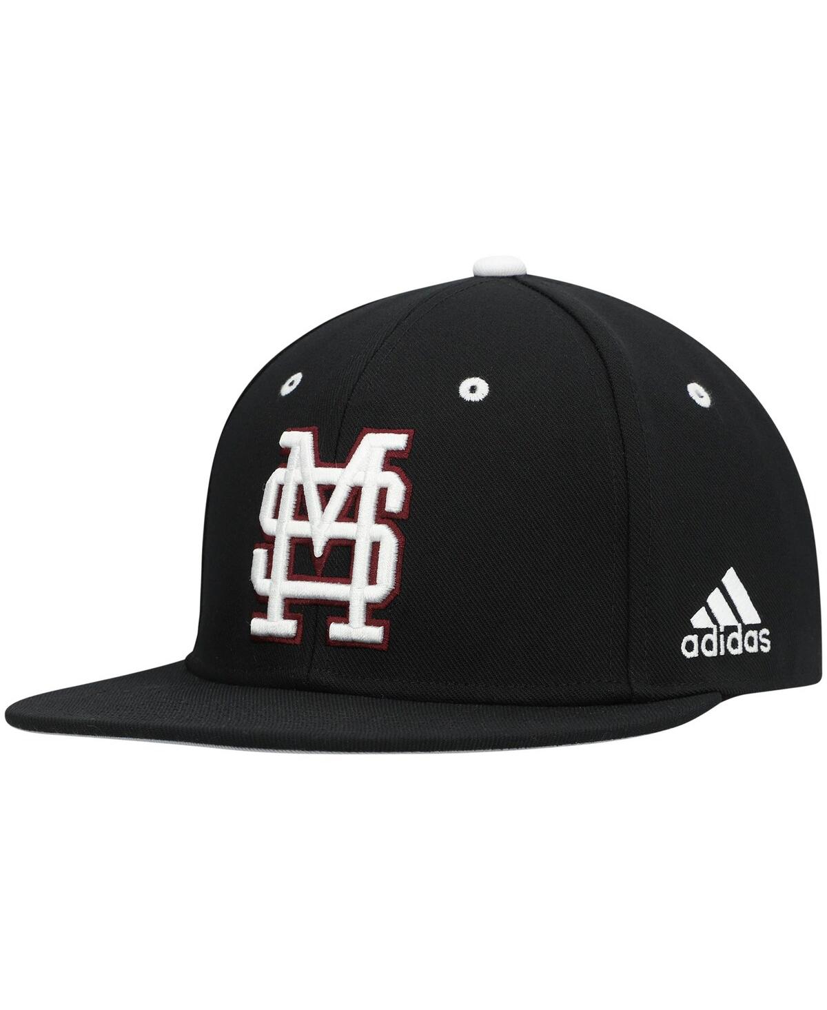Shop Adidas Originals Men's Adidas Black Mississippi State Bulldogs On-field Baseball Fitted Hat