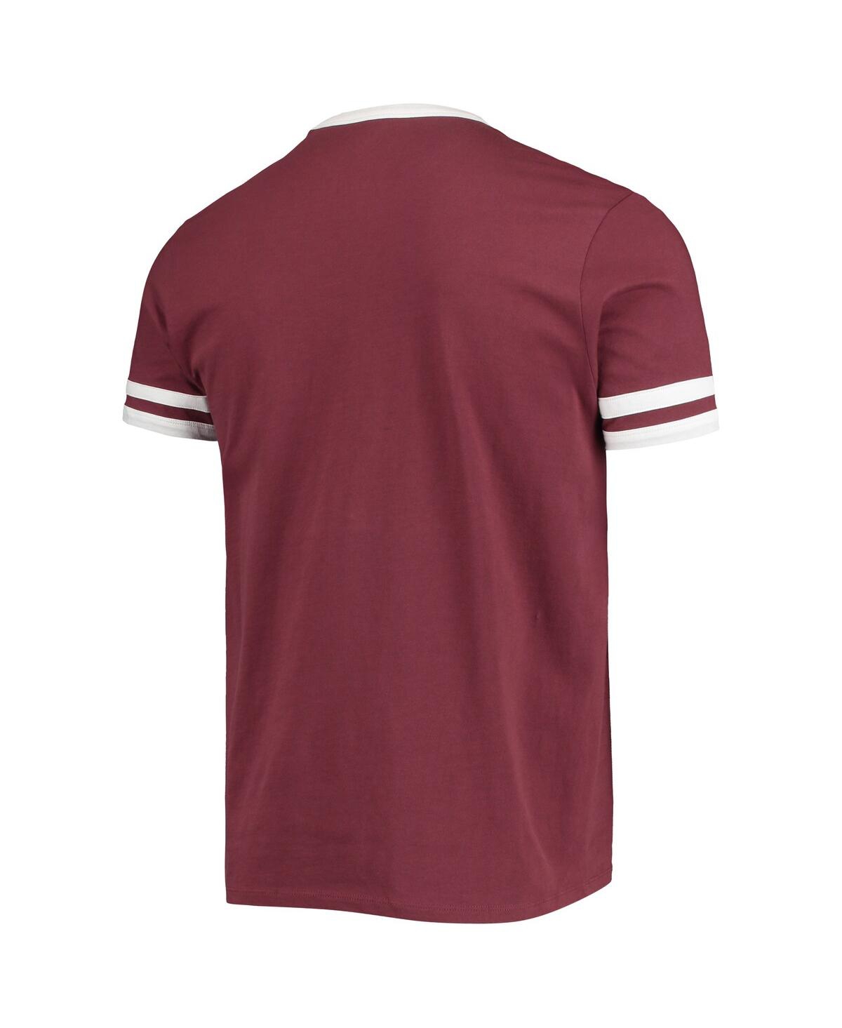 47 BRAND MEN'S '47 MAROON TEXAS A&M AGGIES OTIS RINGER T-SHIRT 