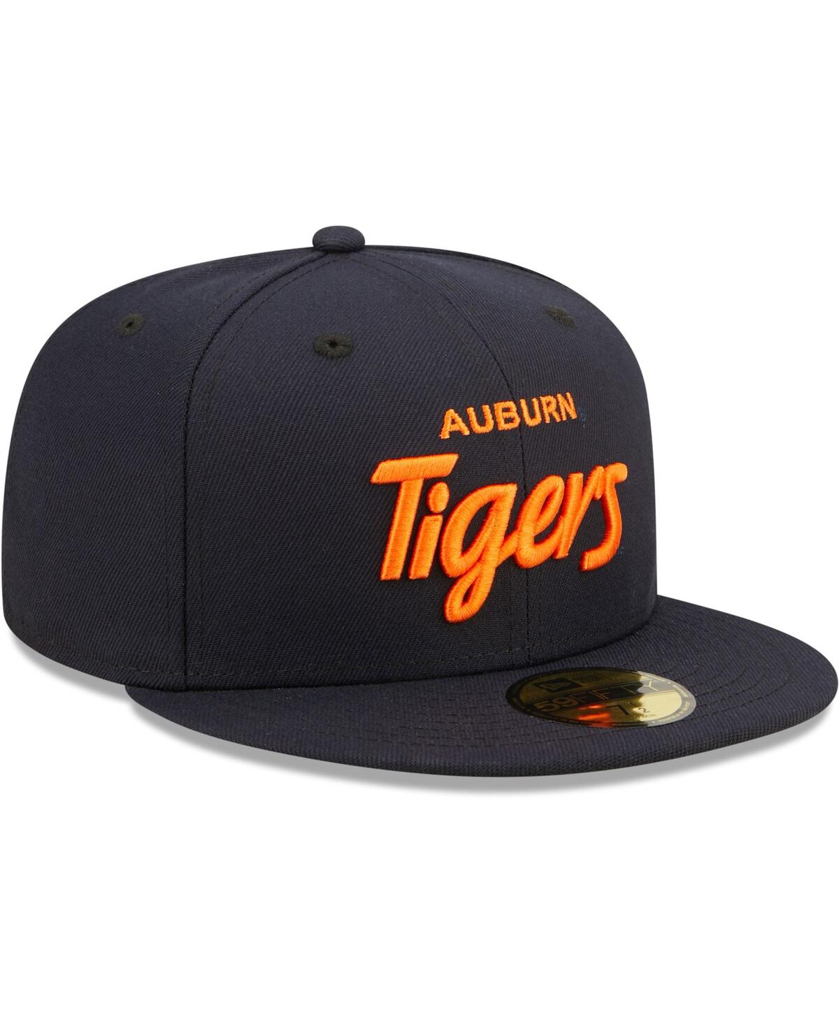 New Era Navy Auburn Tigers Griswold 59fifty Fitted Hat In Navy