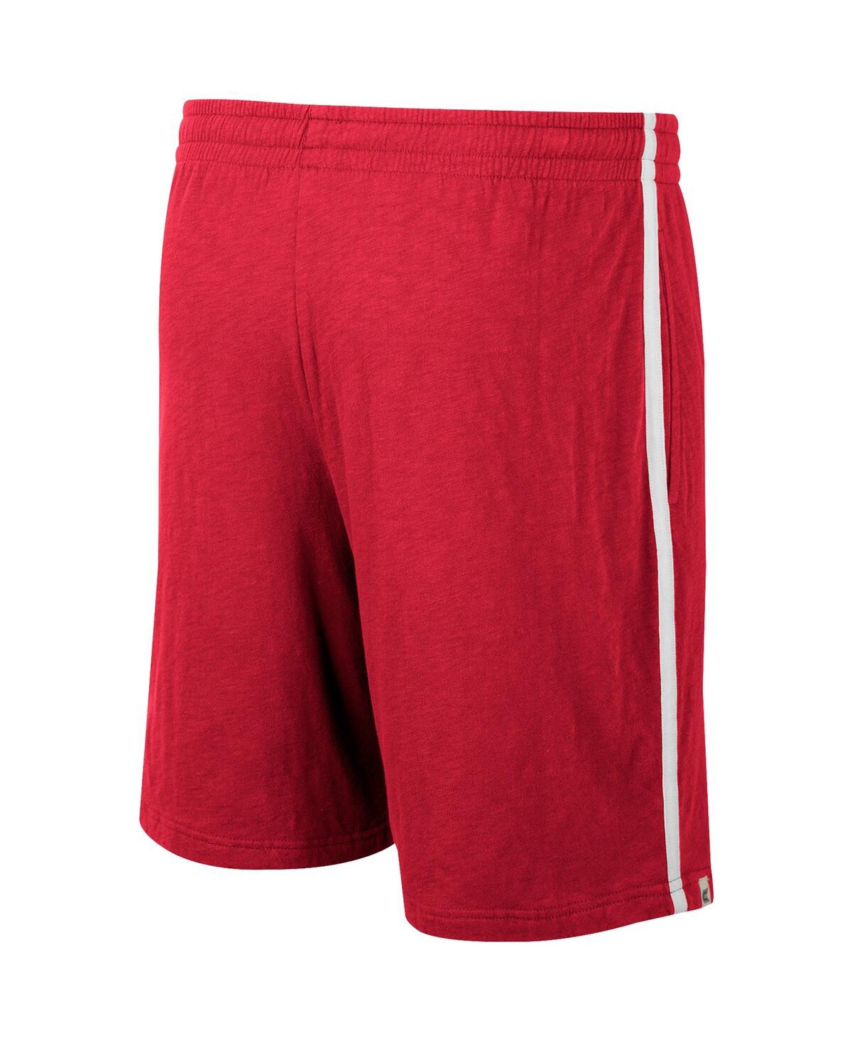 Shop Colosseum Men's  Crimson Indiana Hoosiers Thunder Slub Shorts
