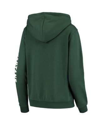 Women's Green Michigan State Spartans Loud and Proud Pullover Hoodie
