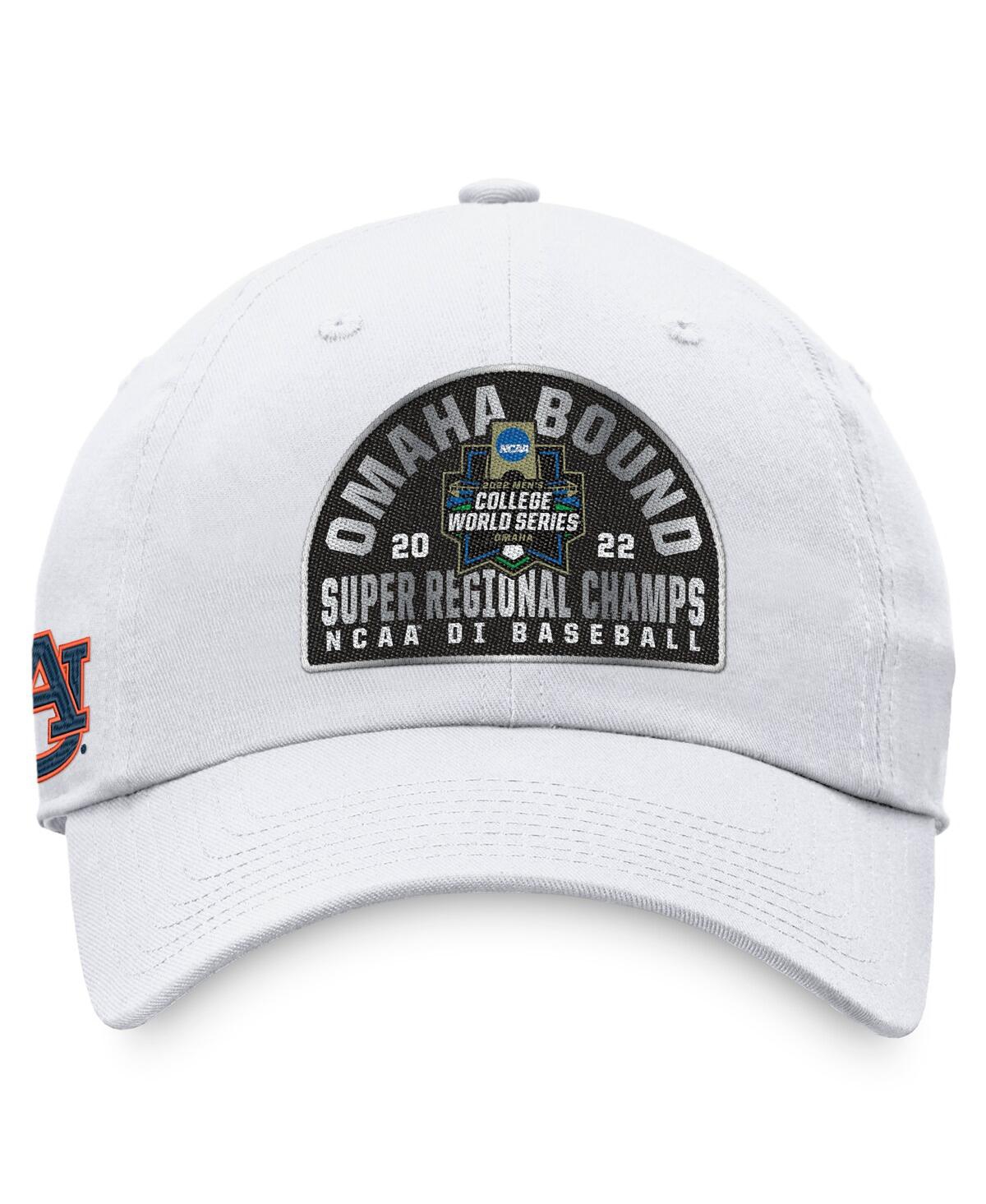 Top Of The World Men's  White Auburn Tigers 2022 Ncaa Men's Baseball Super Regional Champions Locker In White