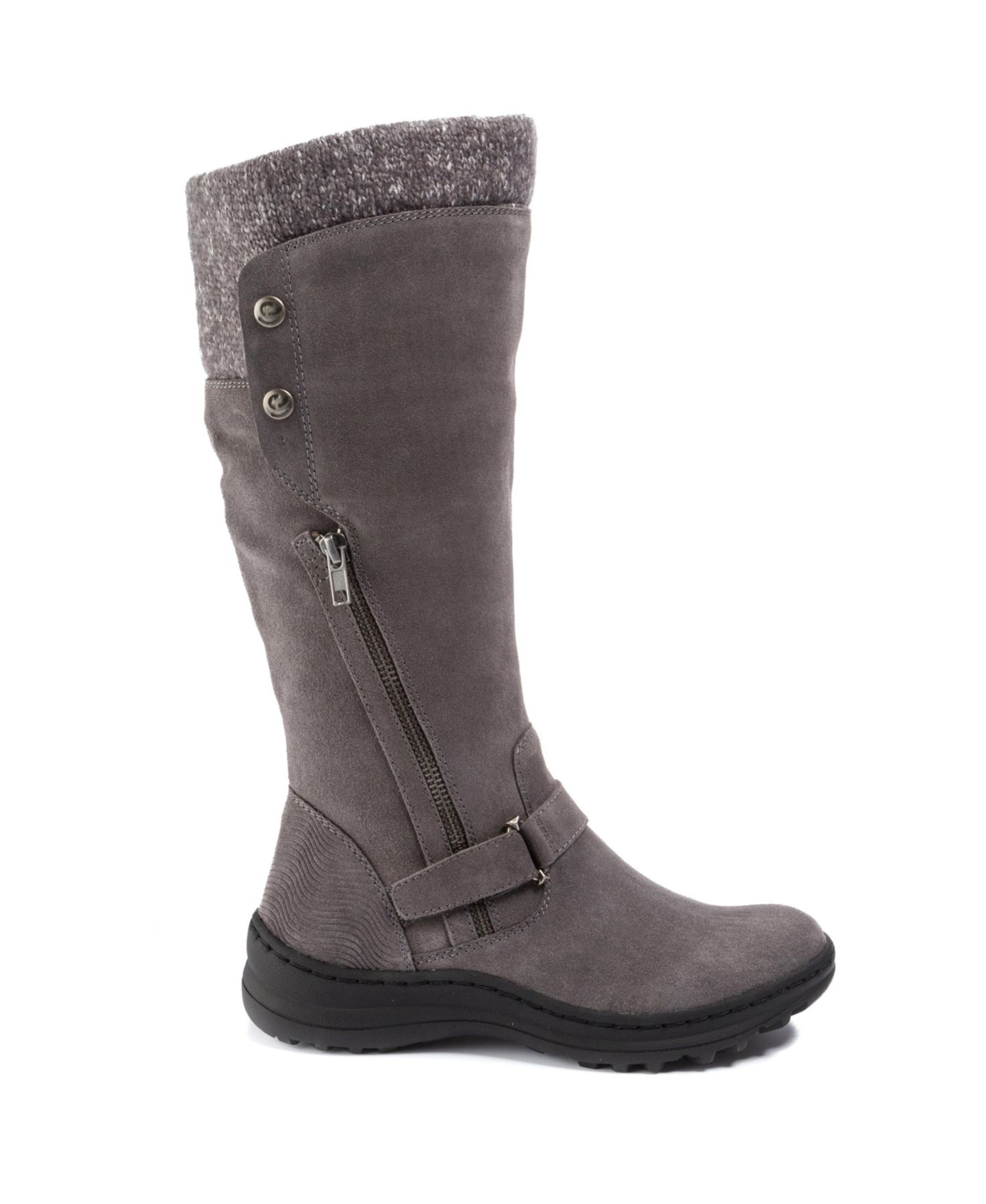Женские ботинки Baretraps Adele Cold Weather Tall Almond Toe, цвет: Графитовый металлик — фото 9