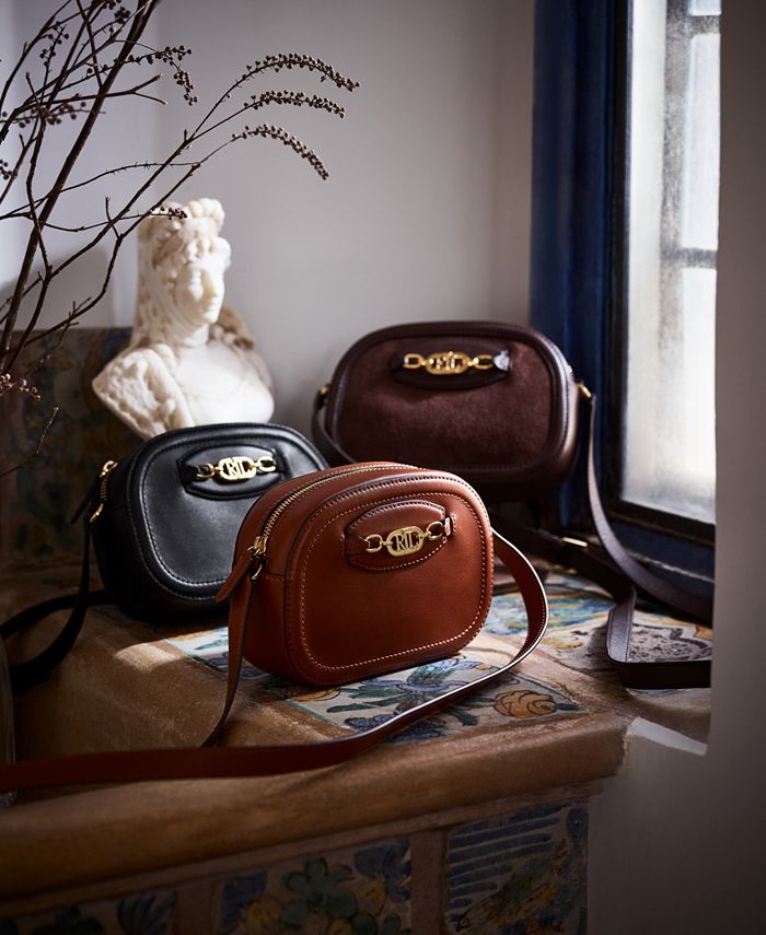 Lauren Ralph Lauren Suede Medium Jordynn Crossbody Bag Macy's