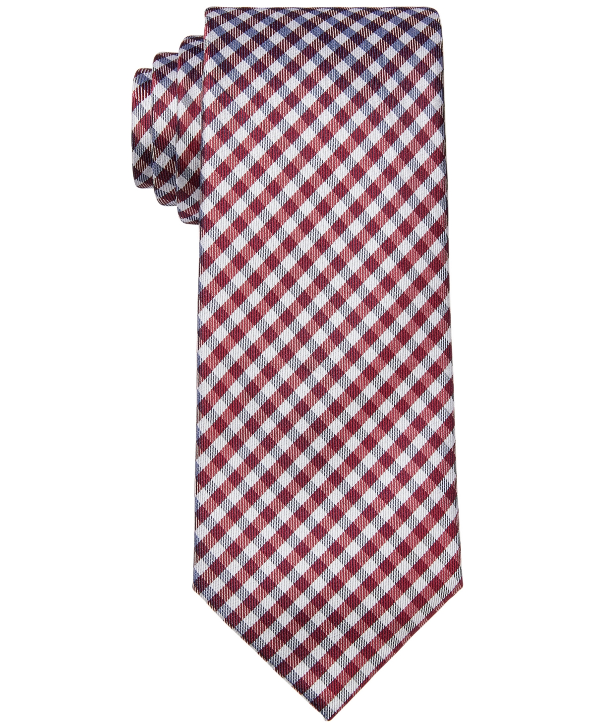 Tommy Hilfiger Men's Classic Design Gingham Check Tie