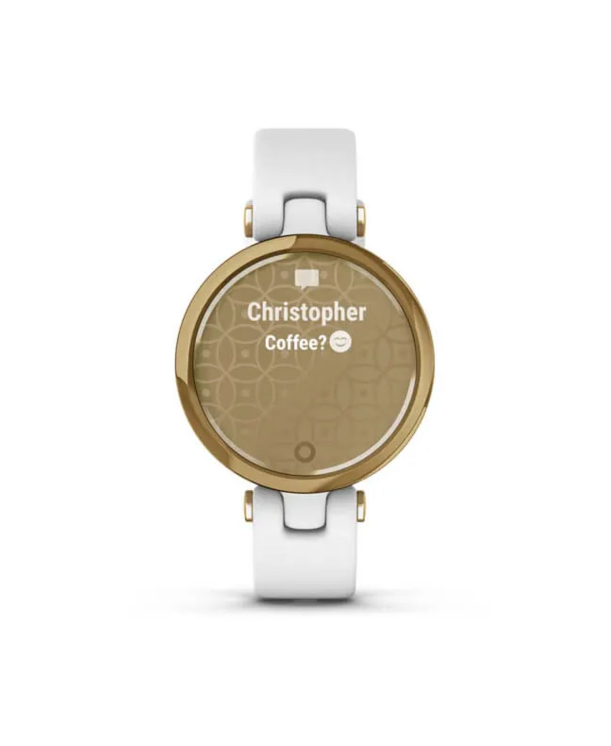 Garmin Unisex Lily With Case Classic Edition Orchid Silicone Band Smart Watch 31mm