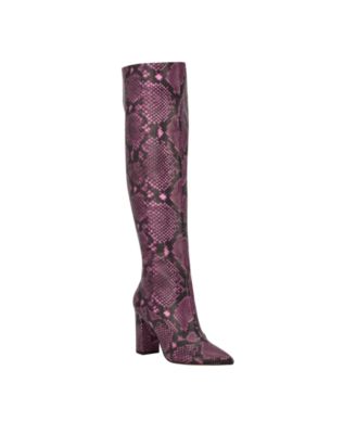 snake print boots macys