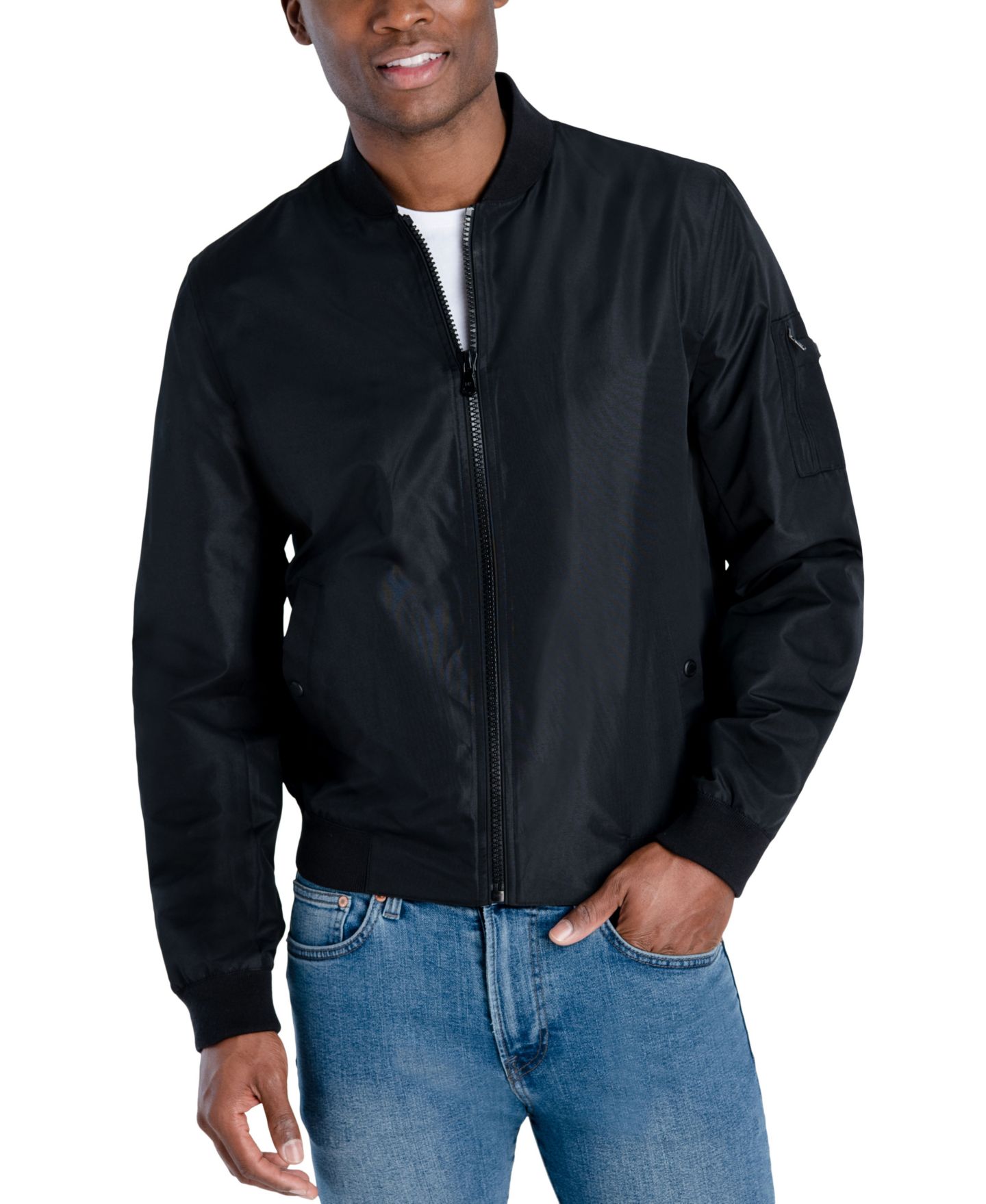 Мужская куртка Michael Kors Bomber, цвет: Чёрный — фото 4