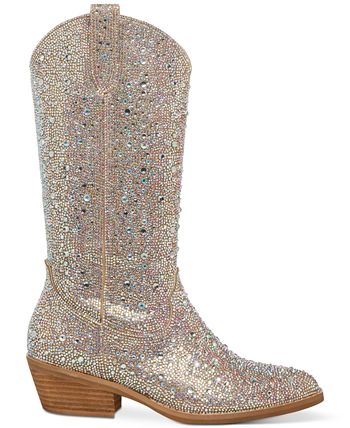 Madden Girl Women's Redford Rhinestone Western Boots & Reviews - Boots ...