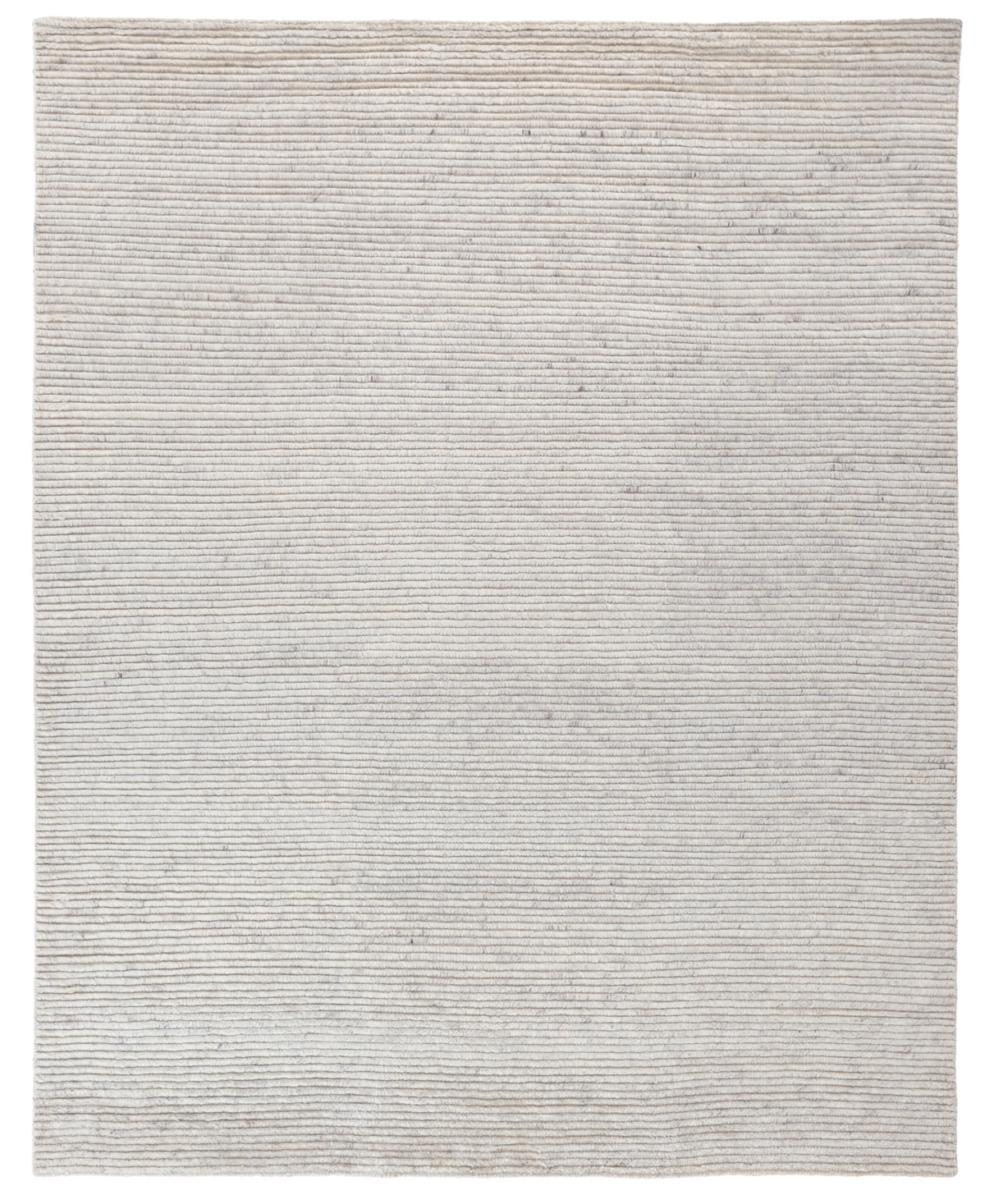 Exquisite Rugs Kaza Er4102 6' X 9' Area Rug In Silver Tone
