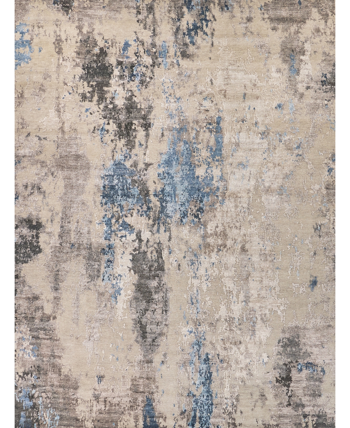 Exquisite Rugs Cosmo POL5343 9' x 12' Area Rug - Blue