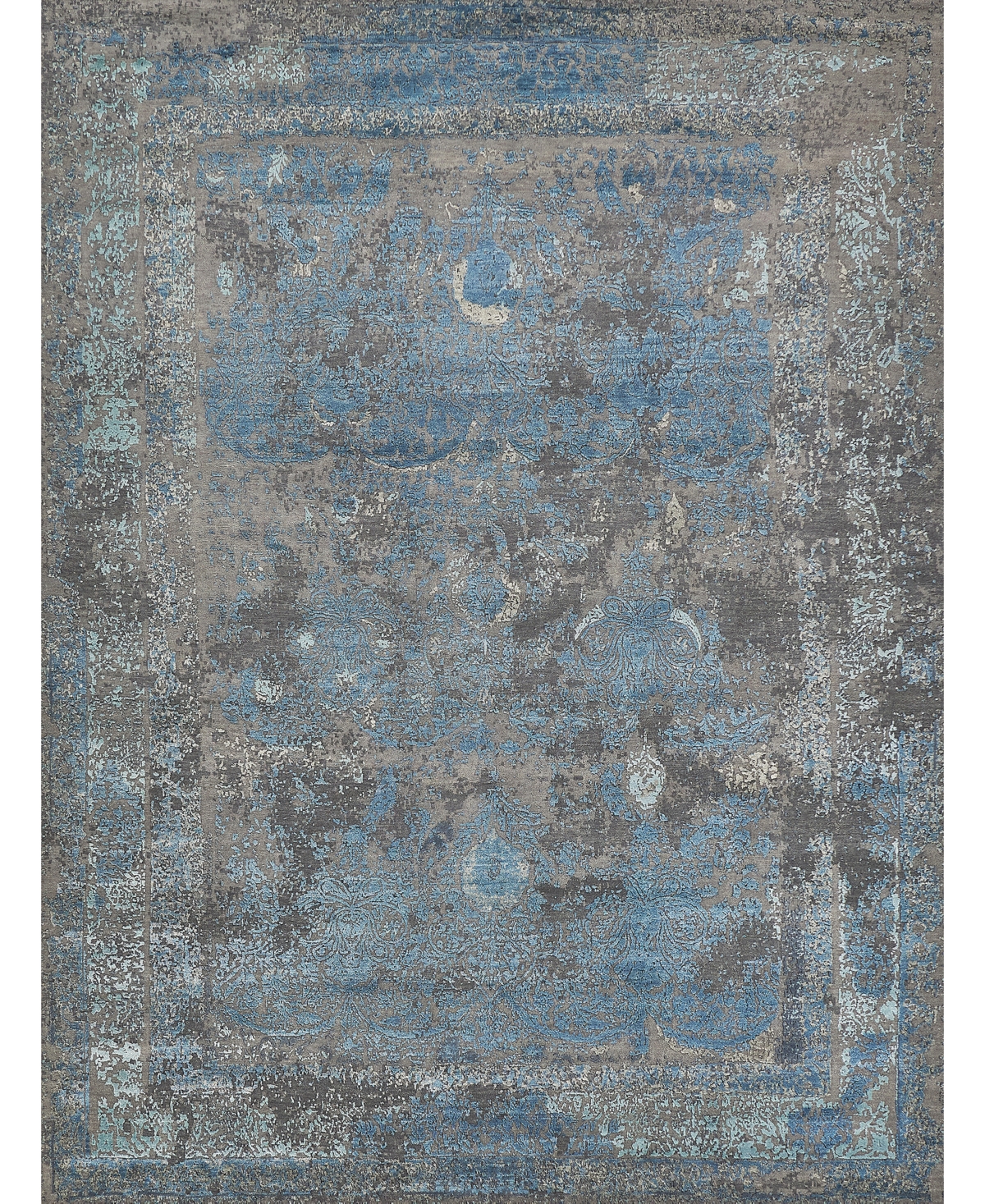 Exquisite Rugs Maison ER2470 8' x 10' Area Rug - Silver Tone