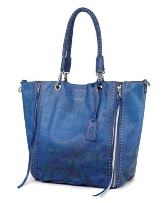 Women's Barracuda Hand Painted Clasp Closure Tote Bag