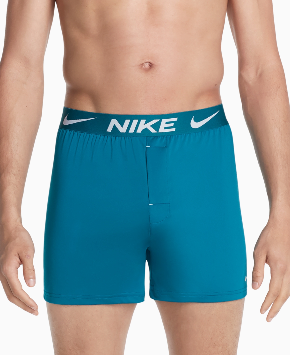 Nike 3-pack Dri-fit Essential Micro Boxers In Bright Spruce