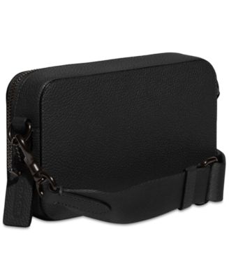 Leather Charter Slim Crossbody with Adjustable Web Strap