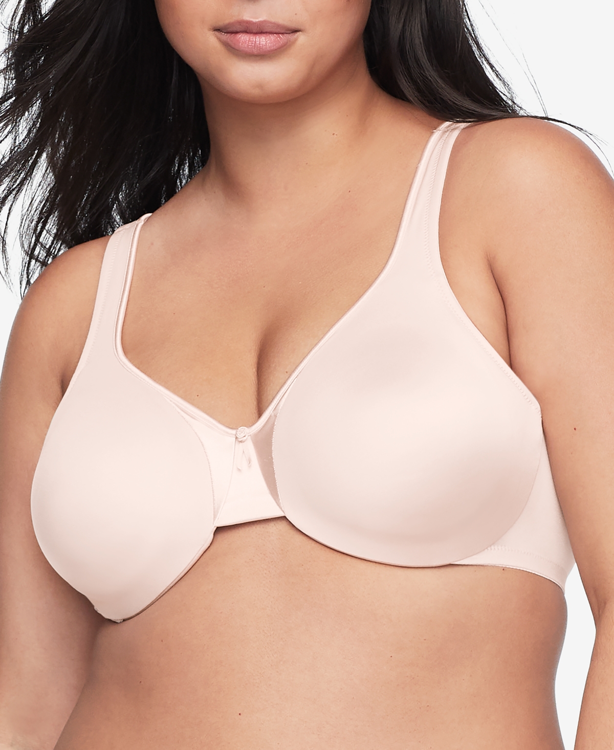 Warners Signature Support Cushioned Underwire for Support and Comfort Underwire Unlined Full-Coverage Bra 35002A - Rosewater