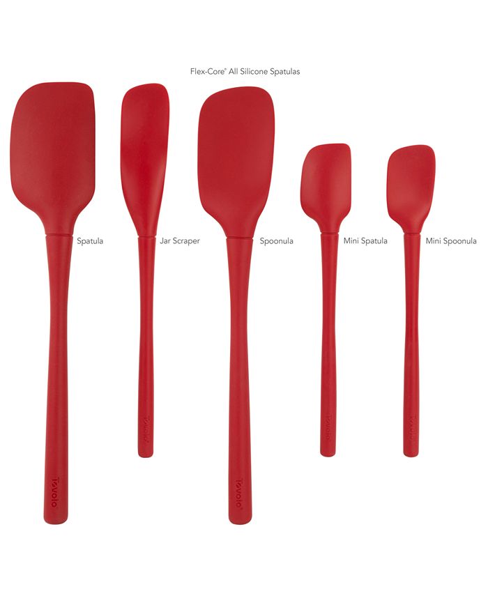 Tovolo Flex-Core All Silicone Spatula - Cayenne