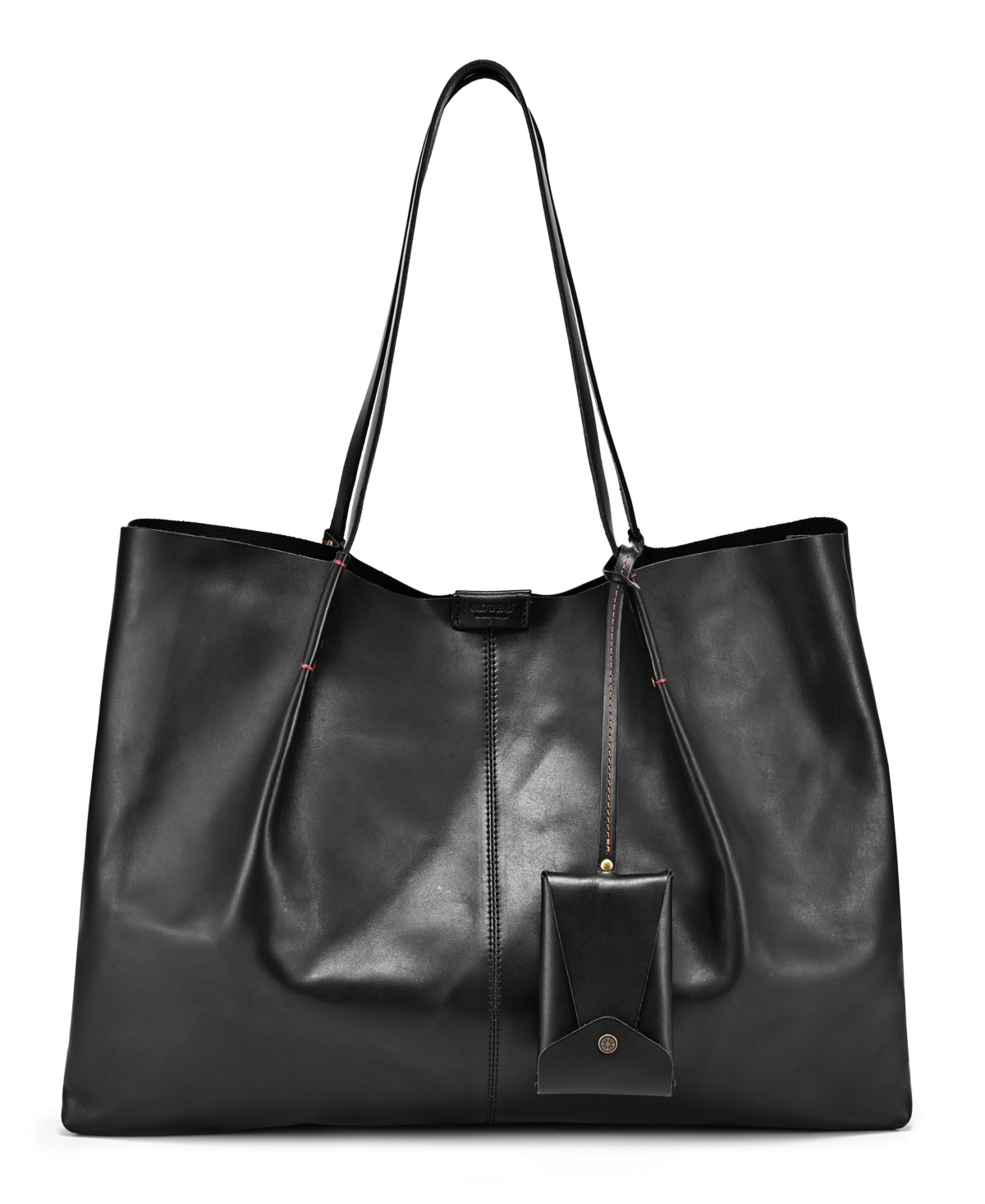 Women's Calla Zipper Closure Gold-Tone Tote Bag - Black