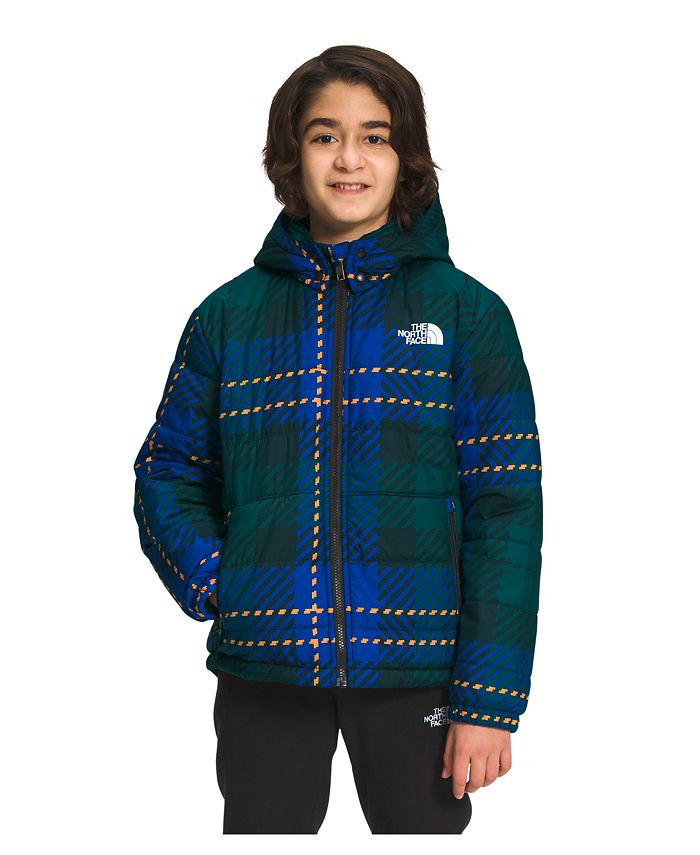 The North Face Big Boys Printed Reversible Mount Chimbo Full Zip Hooded ...