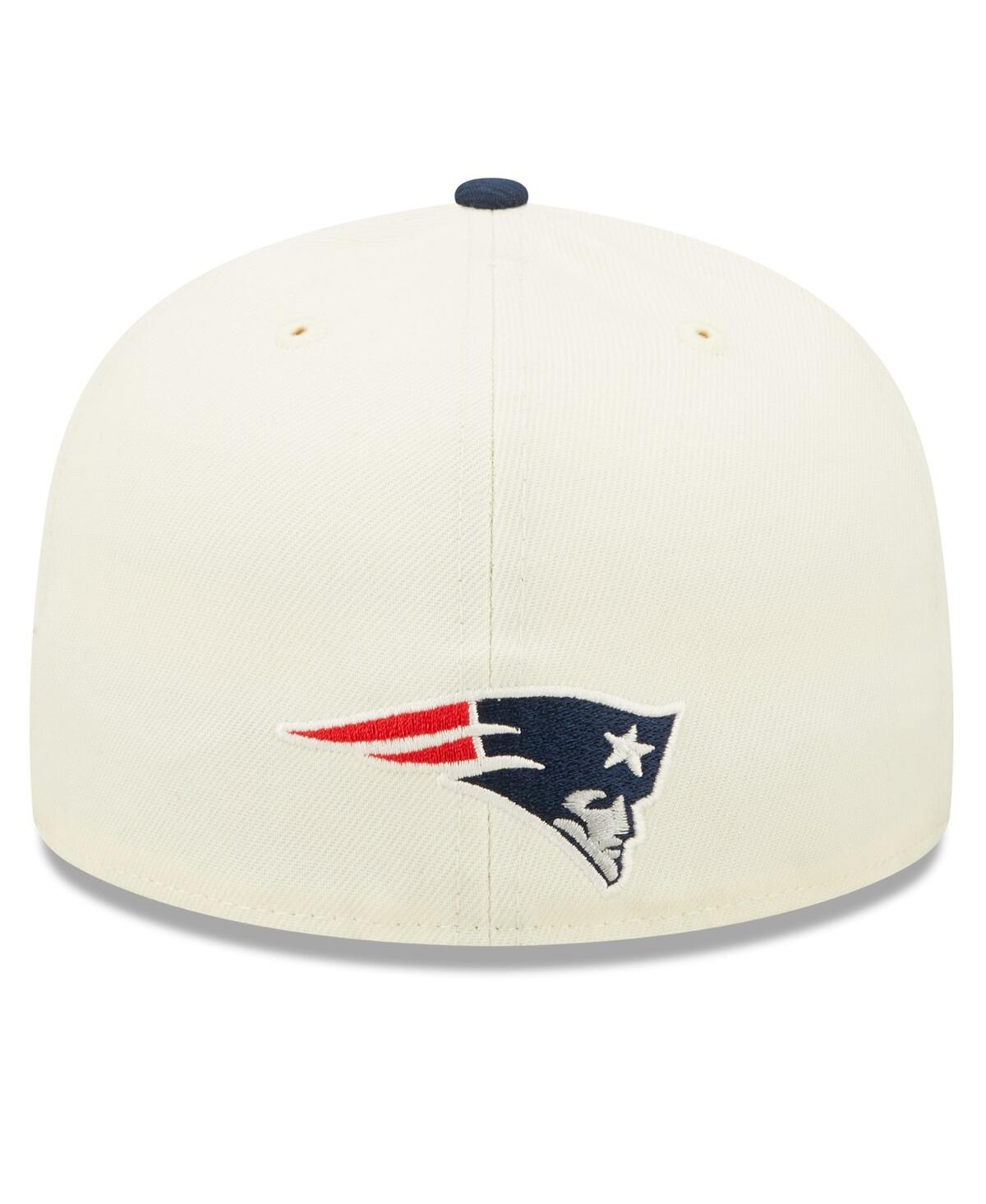 Men's New Era Navy New England Patriots 2022 Sideline 59FIFTY Fitted Hat - Navy