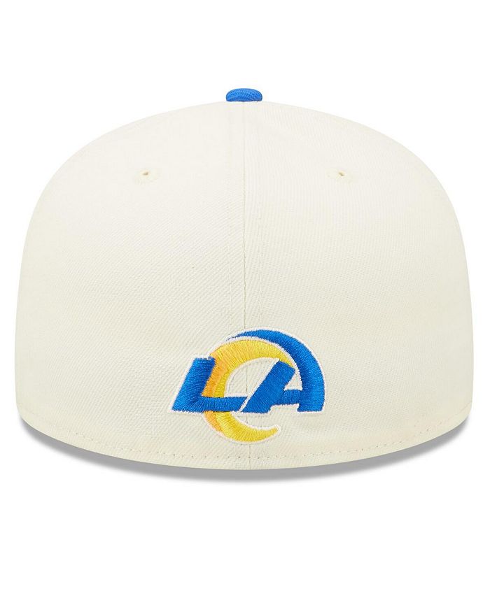 New Era Men's Cream, Royal Los Angeles Rams 2022 Sideline 59FIFTY ...