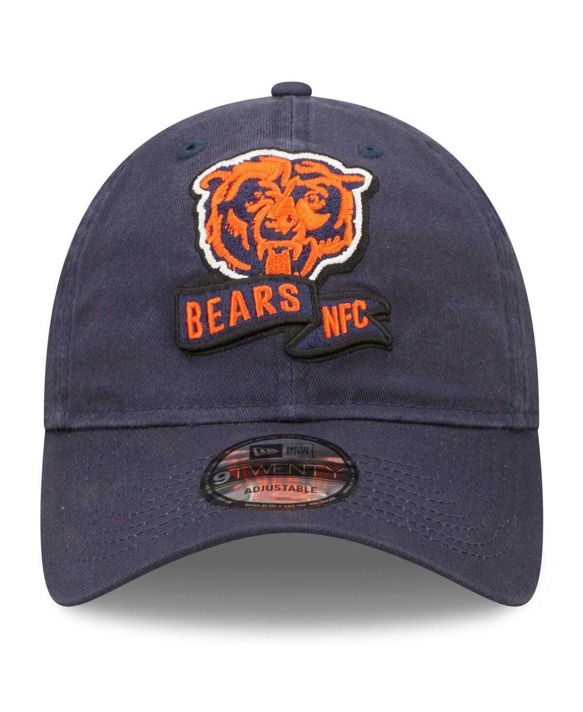 Shop New Era Big Boys  Navy Chicago Bears 2022 Sideline Adjustable 9twenty Hat
