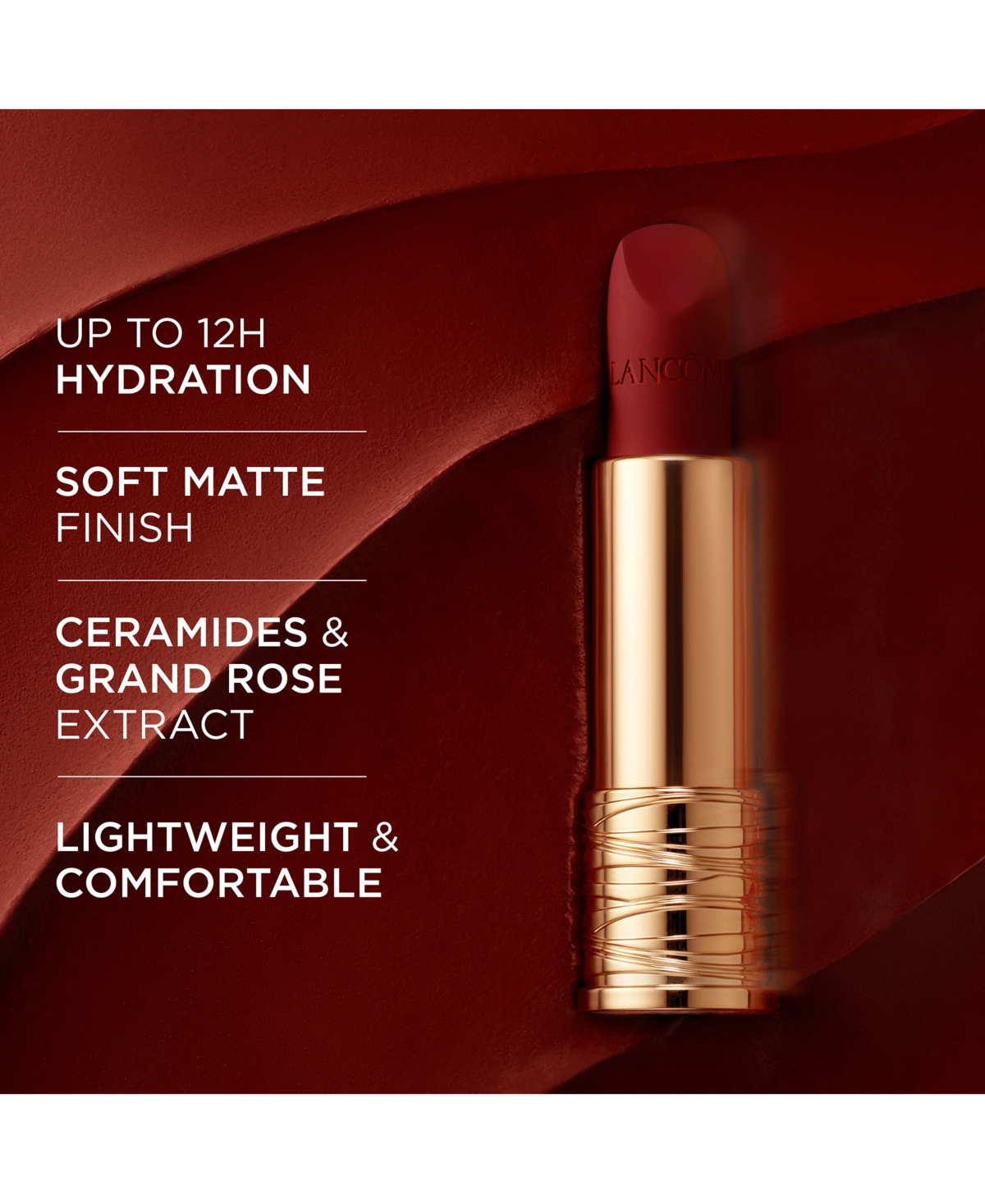 Lancome L'Absolu Rouge Intimatte - 282 Tout Doux - Warm Pinky Brick