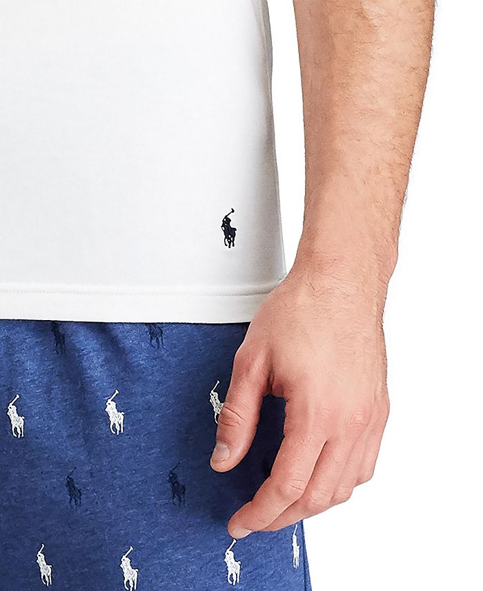 Polo Ralph Lauren Men's SlimFit Stretch Undershirts, 3Pack Macy's
