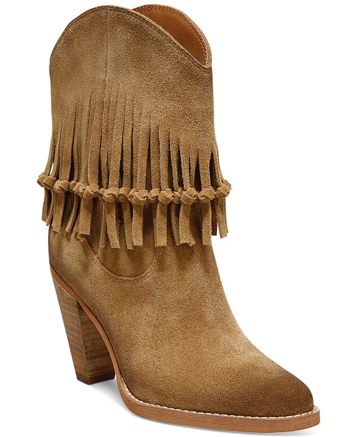 Macys store fringe boots