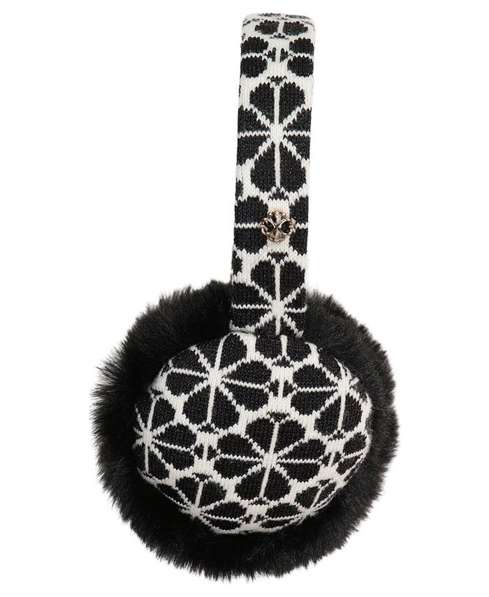 kate spade new york Women's Spade Flower Earmuffs Macy's