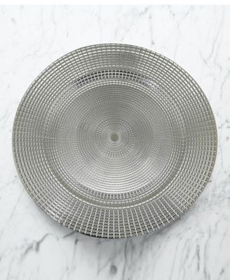 Viatrix Charger Plates 13" Electroplated Set, 4 Pieces