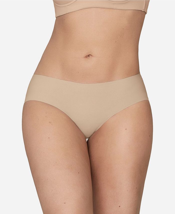 Women Laser Cut High Waist Panty Smooth Fabric Shaper Brief Firm