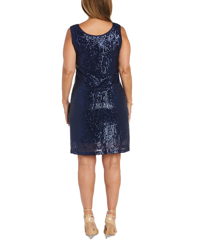 R & M Richards Women's ScoopNeck Sequin Dress & Jacket Macy's