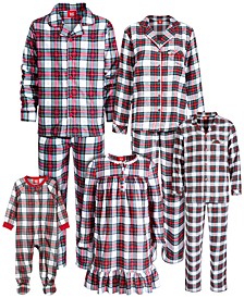 Stewart Plaid Matching Pajamas, Created for Macy's