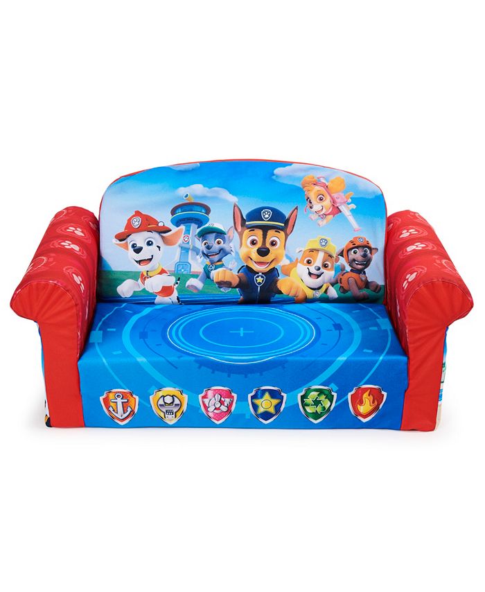 Marshmallow Furniture Kids 2-in-1 Flip Open Foam Compressed Sofa, Toy Story