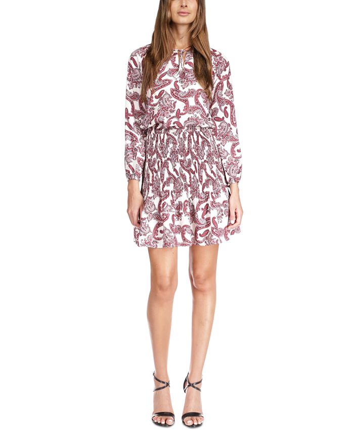 Michael kors paisley print dress on sale