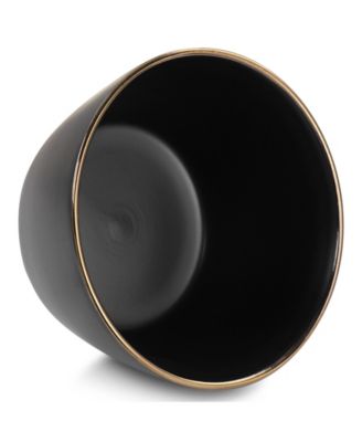 Mateo Gold-Tone Cereal Bowls, Set of 6