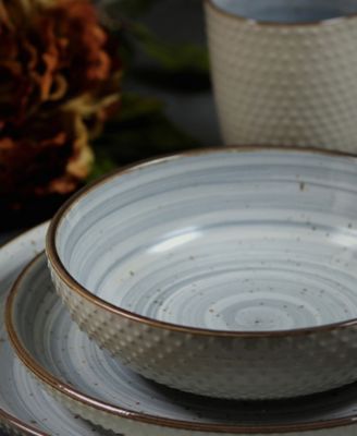 Yeva Swirl 16 Pc. Dinnerware Set, Service for 4