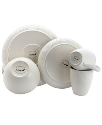 Yeva 16 Pc. Dinnerware Set, Service for 4