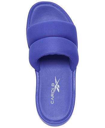 Cardi B: Violet Bikini, Platform Sandals