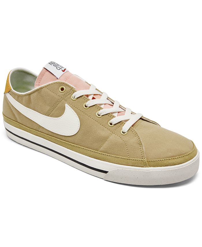 Nike Men #39 s Court Legacy Canvas Next Nature Casual Sneakers from Finish Nike Men #39 s Court Legacy Canvas Next Nature Casual Sneakers from Finish