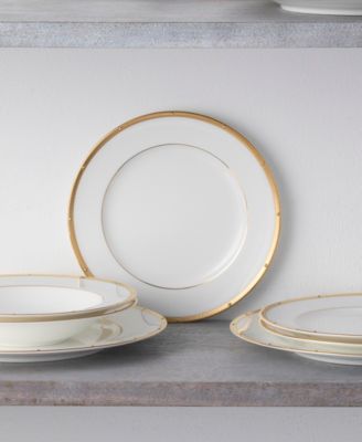 Rochelle Gold Set of 4 Salad Plates, 8.25"