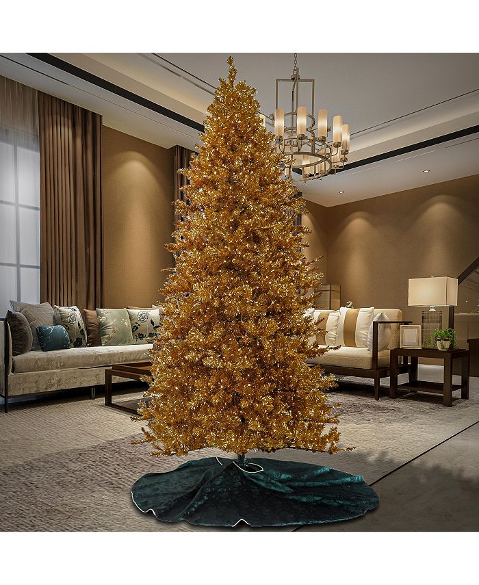 National Tree Company 9' PreLit Christmas True Metallic Tree Macy's