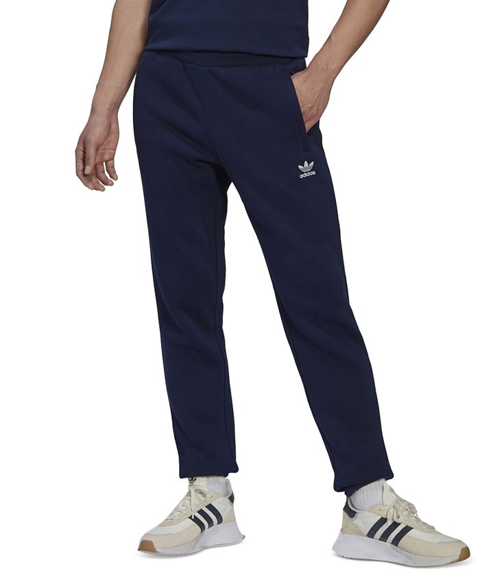 adidas Men\'s Slim-Fit Originals Essentials Fleece Macy\'s Pants - Jogger