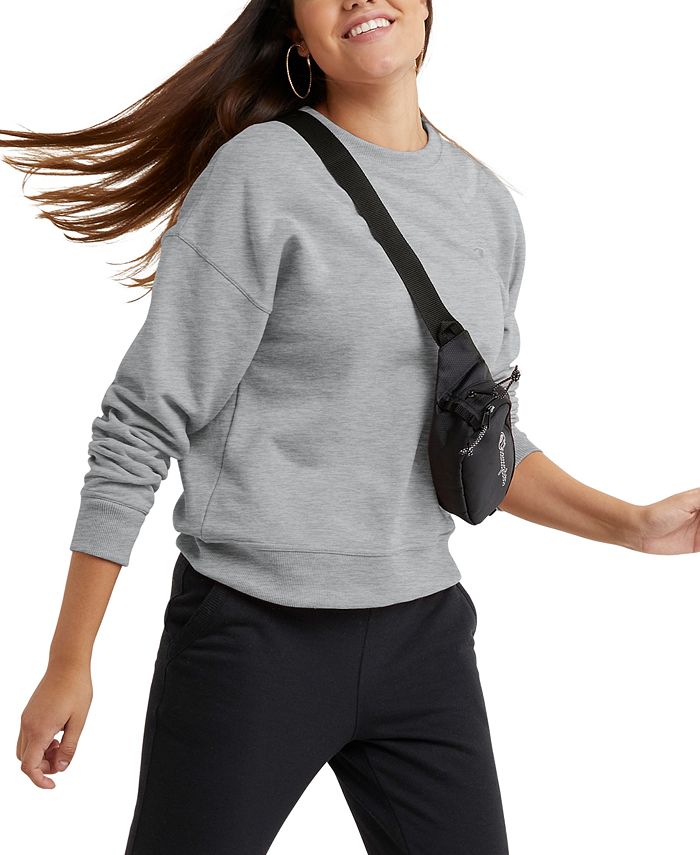 Champion Women's Powerblend Fleece Crewneck Sweatshirt Macy's